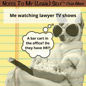Inaccurate lawyer show
